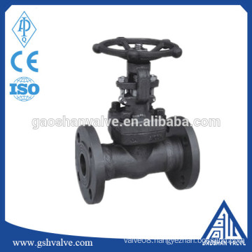 A105 forged steel flange type gate valve